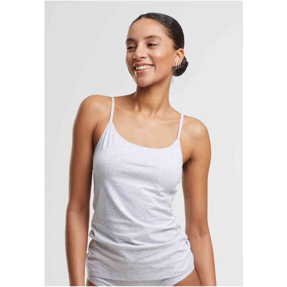 Urban Classics - Basic Cotton 2Pack Tanktop - Grey/Grey